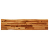 Bench with Live Edge 160 cm Solid Wood Acacia - 45-Degree Angle