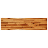 Console Table with Live Edge 140x40x80 cm Solid Wood Acacia
