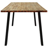 Dining Table 150x90x75 cm Solid Wood Acacia