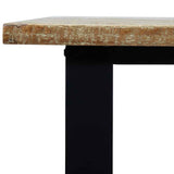 Dining Table 150x90x75 cm Solid Wood Acacia - Low Angle