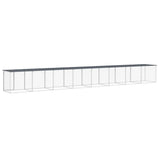 Chicken Cage with Roof Anthracite 803x98x90 cm Galvanised Steel