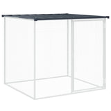 Chicken Cage with Roof Anthracite 803x98x90 cm Galvanised Steel