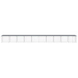 Chicken Cage with Roof Anthracite 1003x98x90 cm Galvanised Steel