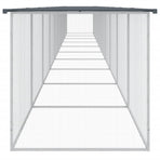Chicken Cage with Roof Anthracite 1003x98x90cm Galvanised Steel