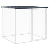 Chicken Cage with Roof Anthracite 1003x98x90 cm Galvanised Steel