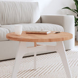 Table Top ?0x2.5 cm Round Solid Wood Beech