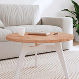 Table Top ?0x2.5 cm Round Solid Wood Beech