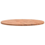 Table Top ?0x2.5 cm Round Solid Wood Beech