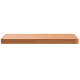 Table Top 40x40x2.5 cm Square Solid Wood Beech