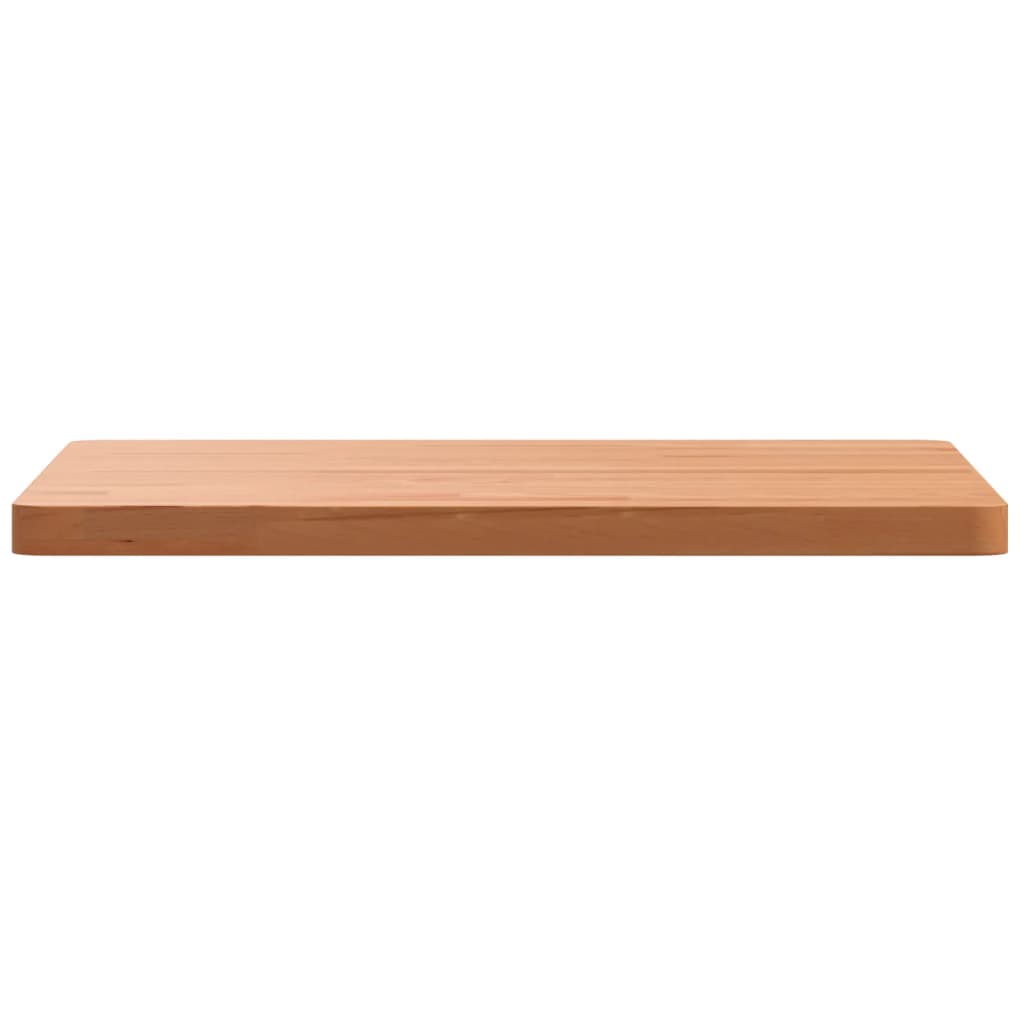 Table Top 50x50x2.5 cm Square Solid Wood Beech