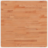 Table Top 70x70x2.5 cm Square Solid Wood Beech