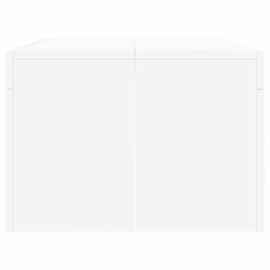 Coffee Table White 102x50x36 cm Engineered Wood