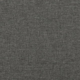 Bed Frame without Mattress Dark Grey King Single Fabric