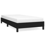 Bed Frame without Mattress Black King Single Fabric - Front View