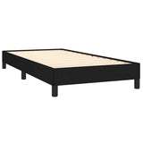 Bed Frame without Mattress Black King Single Fabric - 45-Degree Angle