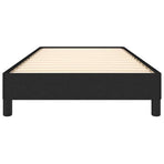 Bed Frame without Mattress Black King Single Fabric