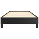 Bed Frame without Mattress Black King Single Faux Leather