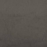 Bed Frame without Mattress Dark Grey King Single Velvet