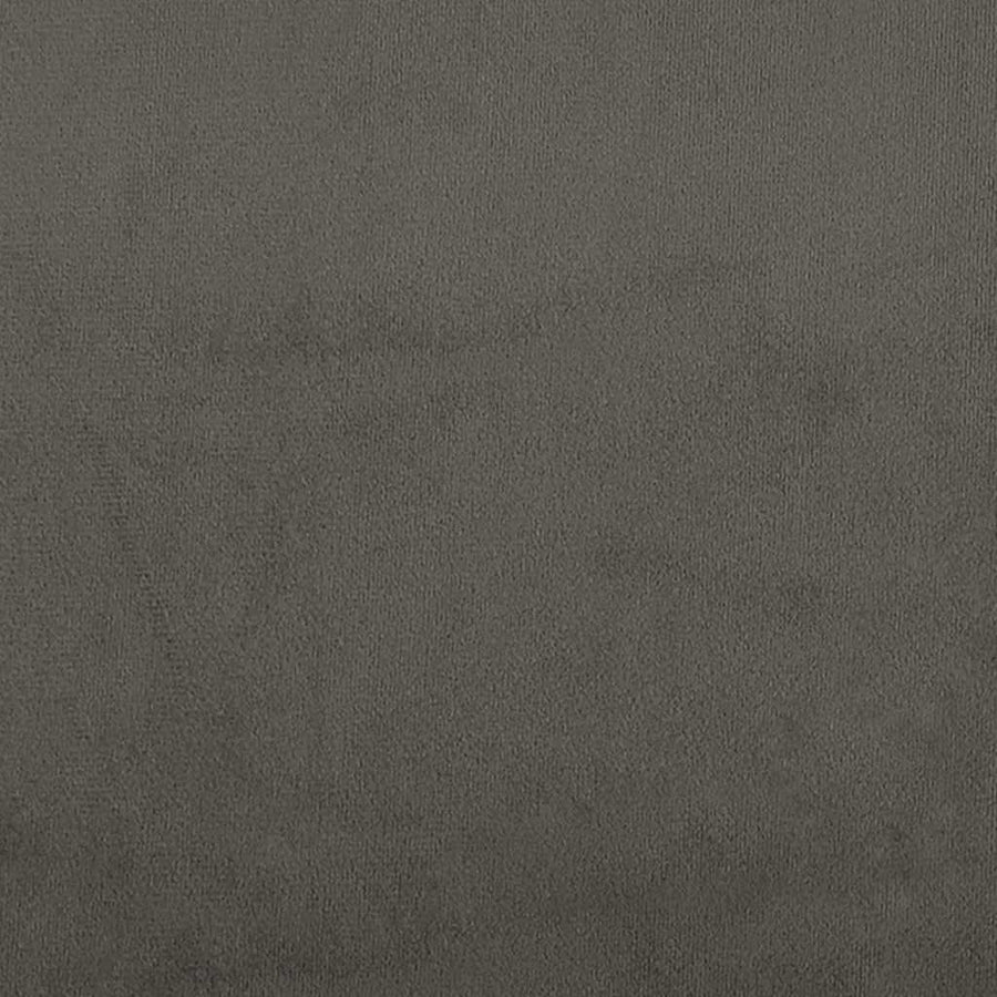 Bed Frame without Mattress Dark Grey King Single Velvet