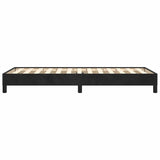 Bed Frame without Mattress Black King Single Velvet - Close-Up Angle