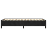Bed Frame without Mattress Black King Single Size Velvet