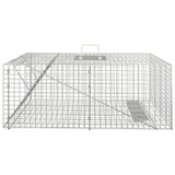 Animal Trap 64.5x25x26.5 cm Galvanised Iron - Front View