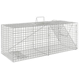Animal Trap 64.5x25x26.5 cm Galvanised Iron - Top-Down View