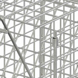 Animal Trap 64.5x25x26.5 cm Galvanised Iron - 45-Degree Angle