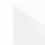 TV Cabinet White 102x34.5x43 cm Engineered Wood - Extra Image