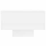 Coffee Table White 100x49.5x31 cm Engineered Wood