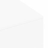 Coffee Table White 100x49.5x31 cm Engineered Wood - Close-Up Angle