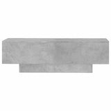 Coffee Table Concrete Grey 100x49.5x31 cm Engineered Wood - Top-Down View