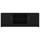 TV Cabinet Black 102x30x37.5 cm Engineered Wood