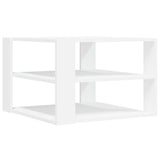 Coffee Table White 58x58x40 cm Engineered Wood