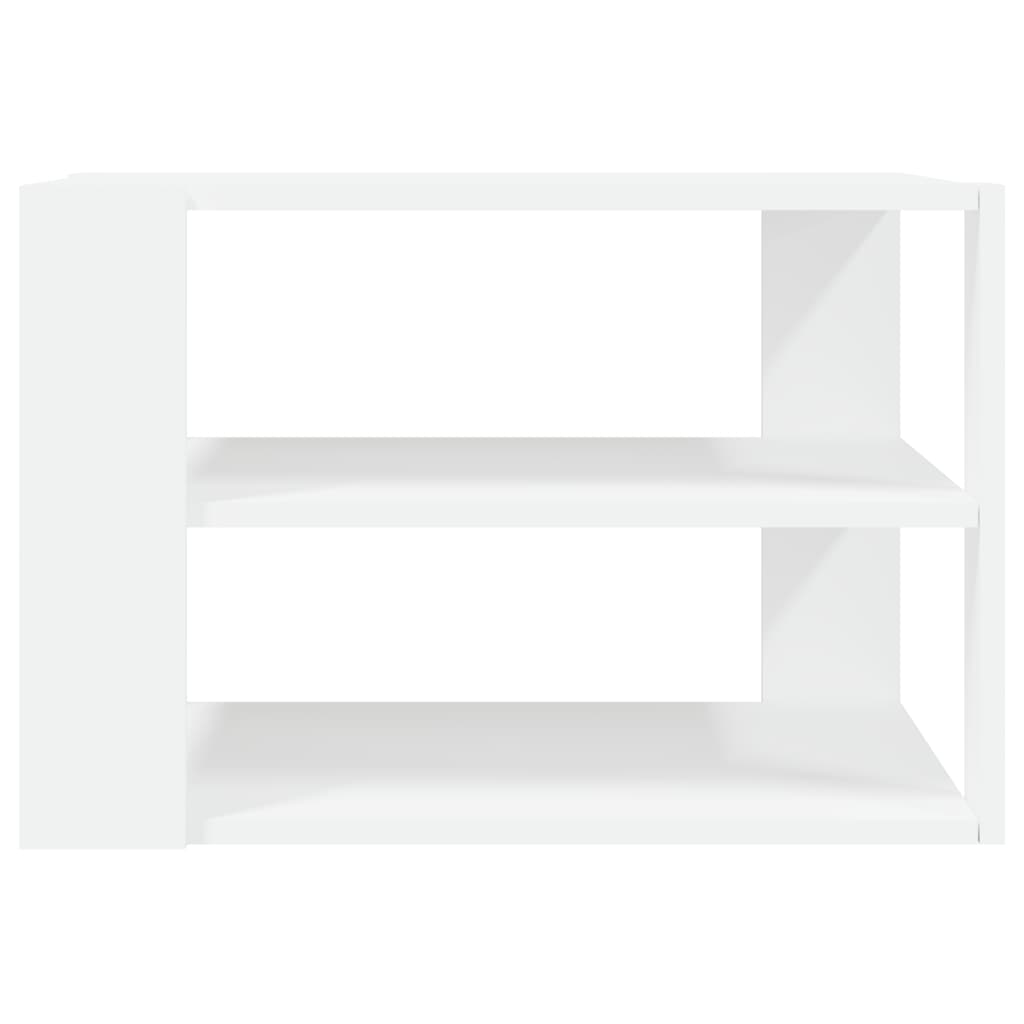 Coffee Table White 58x58x40 cm Engineered Wood