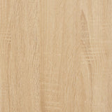 Bedside Table Sonoma Oak 44x45x58 cm Engineered Wood