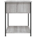 Bedside Tables 2 pcs Grey Sonoma 44x45x58 cm Engineered Wood - Low Angle