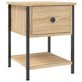 Bedside Tables 2 pcs Sonoma Oak 34x35.5x45 cm Engineered Wood