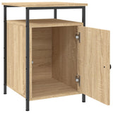 Bedside Cabinet Sonoma Oak 40x42x60 cm Engineered Wood - 45-Degree Angle