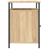 Bedside Cabinet Sonoma Oak 40x42x60 cm Engineered Wood