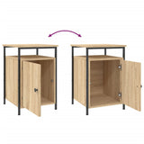 Bedside Cabinet Sonoma Oak 40x42x60 cm Engineered Wood - Extra Image