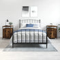 Bedside Cabinets 2 pcs Smoked Oak 40x42x60 cm Engineered Wood