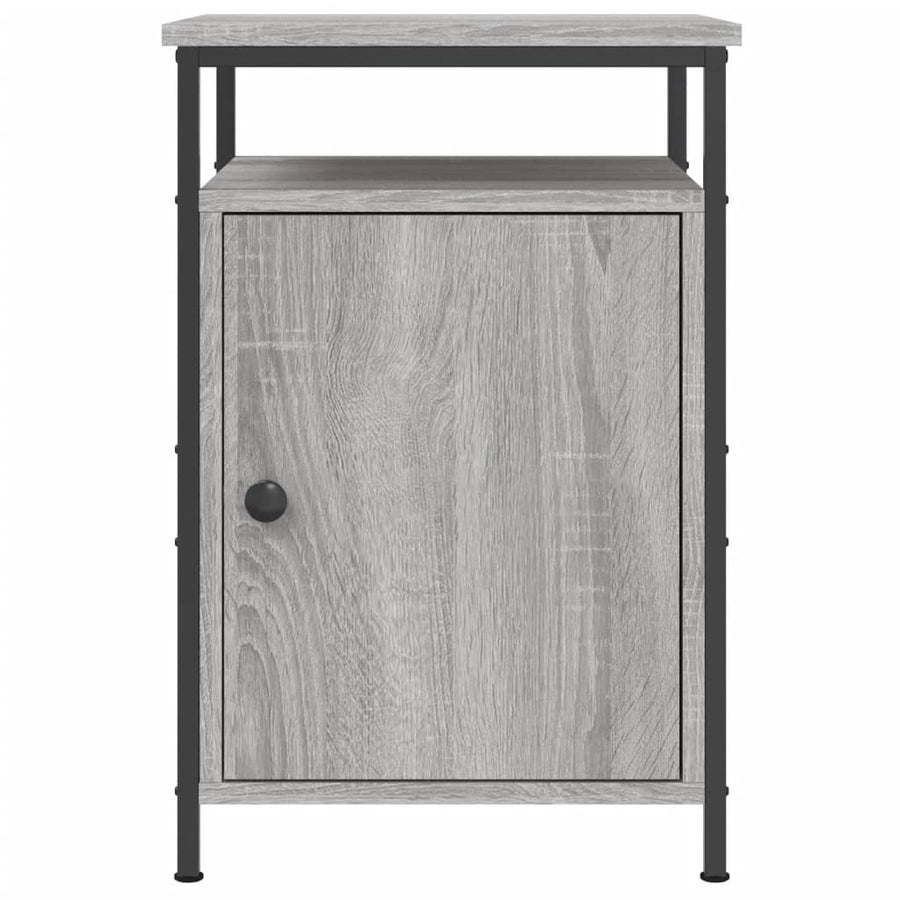 Bedside Cabinets 2 pcs Grey Sonoma 40x42x60 cm Engineered Wood