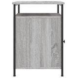 Bedside Cabinets 2 pcs Grey Sonoma 40x42x60 cm Engineered Wood