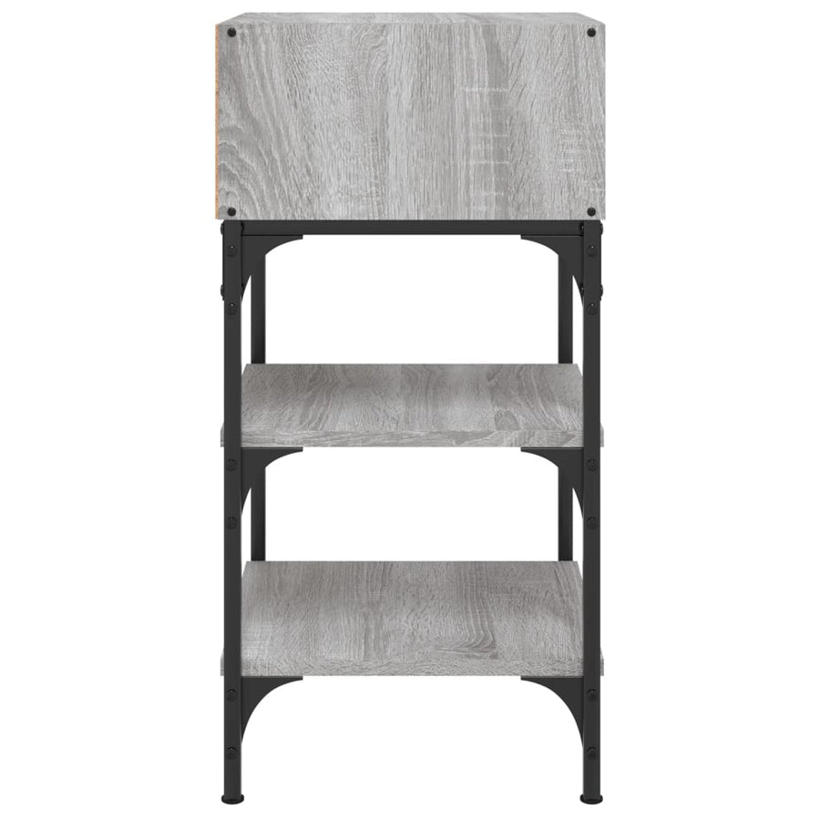 Bedside Tables 2 pcs Grey Sonoma 35x34.5x70 cm Engineered Wood