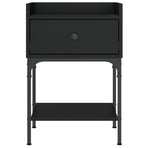 Bedside Tables 2 pcs Black 40.5x31x60 cm Engineered Wood
