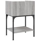 Bedside Tables 2 pcs Grey Sonoma 40.5x31x60 cm Engineered Wood - Extra Image