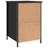 Bedside Cabinets 2 pcs Black 40x42x60 cm Engineered Wood - Extra Image