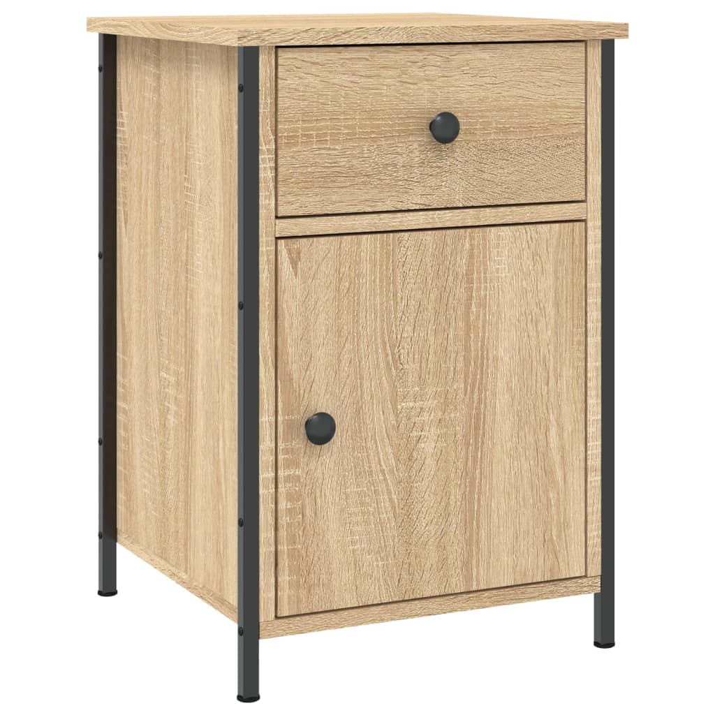 Bedside Cabinet Sonoma Oak 40x42x60 cm Engineered Wood