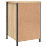 Bedside Cabinet Sonoma Oak 40x42x60 cm Engineered Wood - Low Angle